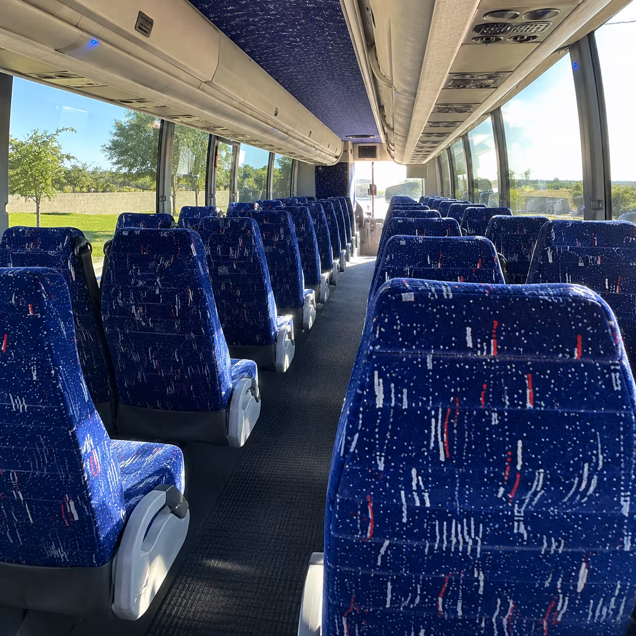 raleigh charter bus interior gallery